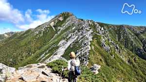 にっぽん百名山　槍穂を望む縦走路～蝶ヶ岳から常念岳へ～