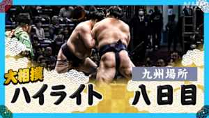 大相撲（２０２５年）　幕内の全取組　九州場所　八日目