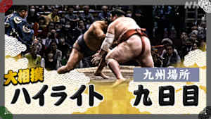 大相撲（２０２５年）　幕内の全取組　九州場所　九日目