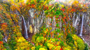 にっぽん百名山　名瀑（ばく）を越え　秋の峰へ～四阿山（あずまやさん）～