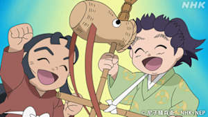 アニメ　忍たま乱太郎　竹高と八方斎の段