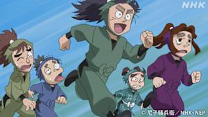 アニメ　忍たま乱太郎　制服の色のわけの段