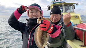 【追/見】きょうも大漁！関東沖釣り爆釣会 4 東京湾のスミイカ