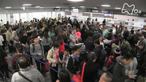 ドキュメント７２時間　成田　聖夜の入国審査場