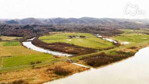 さわやか自然百景　北海道　天塩川の河跡湖