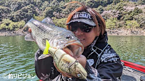 GAN’s GANGS ／ 春の七川ダム！新型ビッグベイトで釣れ！