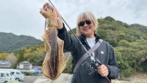 【追/見】海 de ベイトタックル 1 鹿児島の春エギング