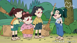 アニメ　忍たま乱太郎　ドクたまの奉仕活動の段