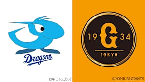 【Live配信】中日 vs. 巨人(04/02) J SPORTS STADIUM2026