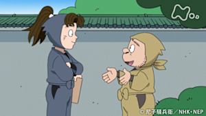 アニメ　忍たま乱太郎　小松田さんのサインの段