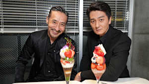 極道スイーツ～コワモテ俳優2人のぶらり絶品甘味巡り～　#1　上野 ミルクレープ