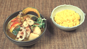 孤独のグルメ Season6 第03話「東京都目黒区三田のチキンと野菜の薬膳スープカレー」