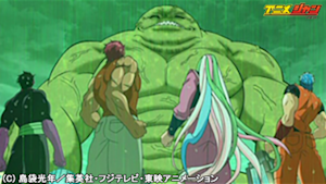 第118話 四獣、衝撃の合体と緑の雨！！