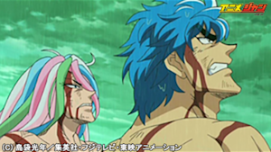 第121話 炸裂！味への好奇心！四天王合体技！！