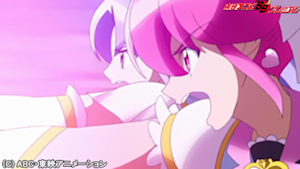 第13話 強敵登場！キュアフォーチュンVSプリキュアハンター！