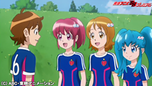 第19話 サッカー対決！チームプリキュア結成！