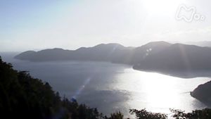 小さな旅　時重ね　水輝き～滋賀県奥びわ湖～