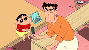 父ちゃんと棚をつくるゾ