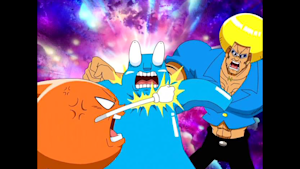 第53話 みんなでパワーアップ！新コスチュームは582円？／敵は最凶のご先祖様？パワーアップも役に立ちませ～ん！！