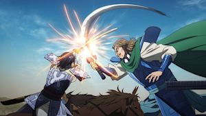 キングダム 第3シリーズ 第12話 カリン軍の突撃