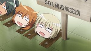 ストライクウィッチーズ 501部隊発進しますっ！ 第5話 501散髪します？