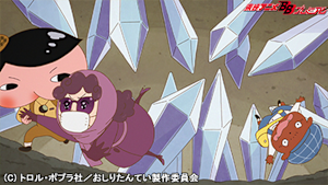 第9話 ププッ むらさきふじんのあんごうじけん 後編