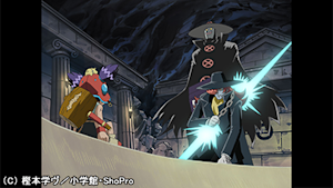 第8話 悪夢再び！ 黒マントの男！！