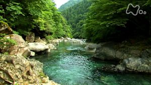 さわやか自然百景　長野　阿寺渓谷