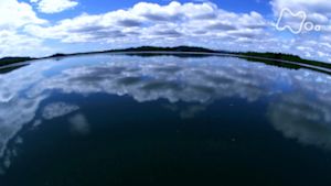 さわやか自然百景　北海道　朱鞠内湖　春