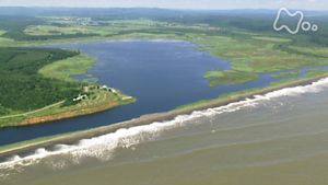 さわやか自然百景　北海道　十勝海岸の湖沼群