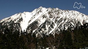 さわやか自然百景　早春　穂高連峰