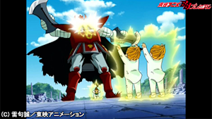 第130話 ブザライ猛攻 ディオガ対バオウ 逆転への連鎖
