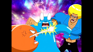 第53話 みんなでパワーアップ！新コスチュームは582円？／敵は最凶のご先祖様？パワーアップも役に立ちませ～ん！！